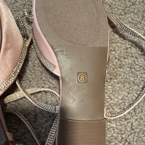 Lulu's Pink Rhinestone Embellished Heels - Picture 5 of 5